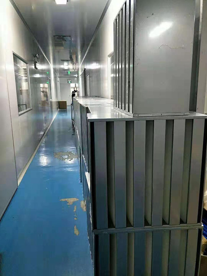 V型W型高效空气过滤器框材选择：铝板折框、镀锌框、不锈钢框、塑胶框